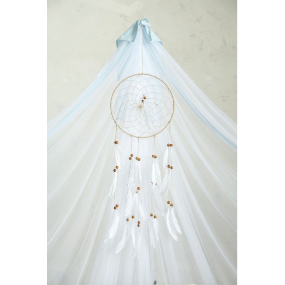 Κουνουπιέρα Nima Nappy Light Blue 200x570