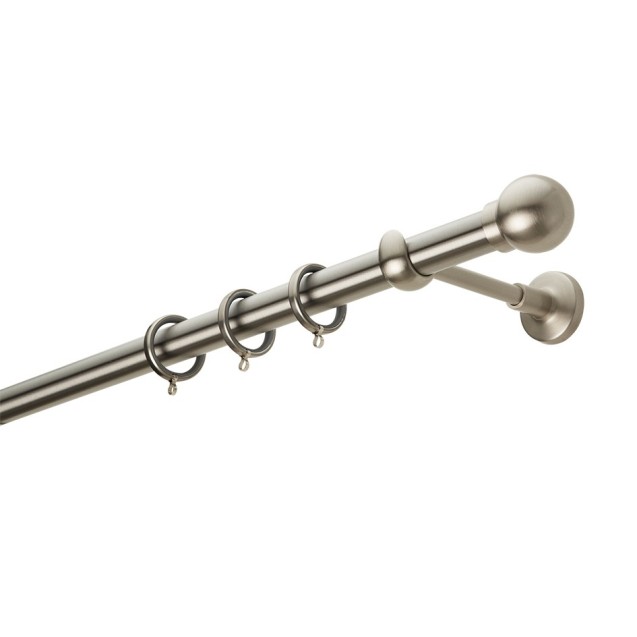 Κουρτινόβεργα Zogometal Easy Line E0058 Νίκελ Ματ