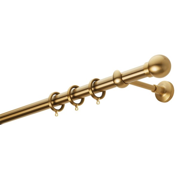 Κουρτινόβεργα Zogometal Easy Line E0058 Όρο Ματ