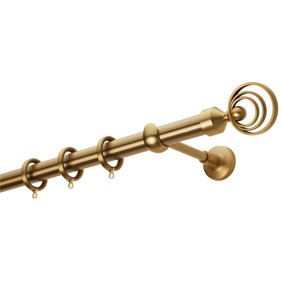 Κουρτινόβεργα Zogometal Easy Line E0480 Όρο Ματ