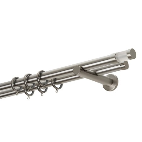 Κουρτινόβεργα Zogometal Easy Line E4145 Νίκελ Ματ