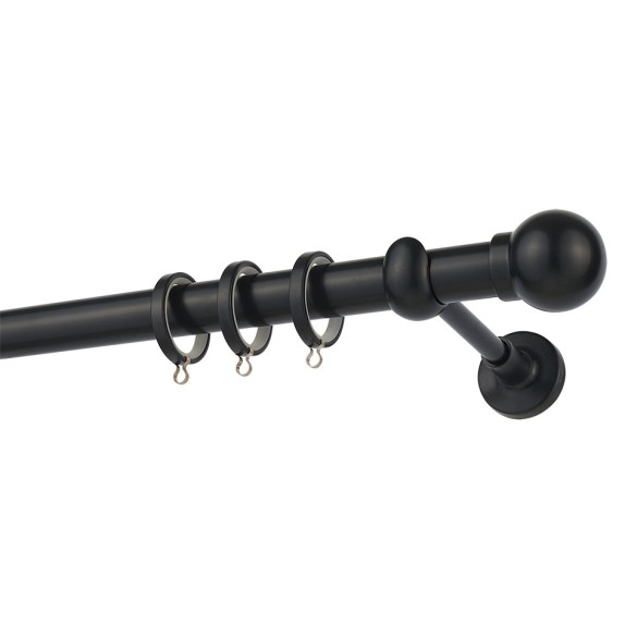 Κουρτινόβεργα Zogometal Color More Mat CP0058 Ανθρακί