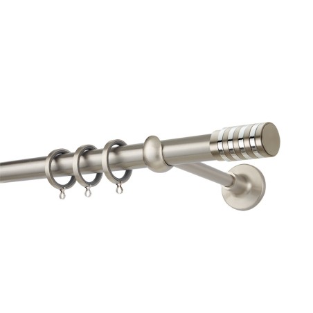  Κουρτινόβεργα Zogometal Prestige Collection PR0438 Νίκελ Ματ/Χρώμιο