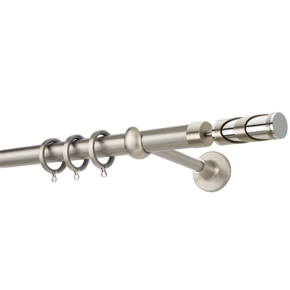  Κουρτινόβεργα Zogometal Prestige Collection PR4122 Νίκελ...