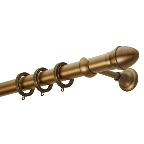 Κουρτινόβεργα Zogometal Classique Collection CL0073 Μπρονζέ