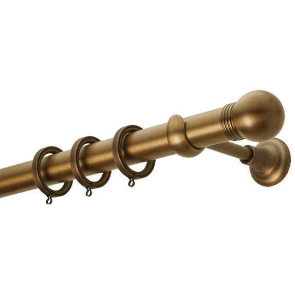 Κουρτινόβεργα Zogometal Classique Collection CL0074 Μπρονζέ
