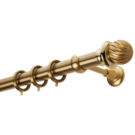 Κουρτινόβεργα Zogometal Classique Collection CL0423 Όρο Ματ/Όρο