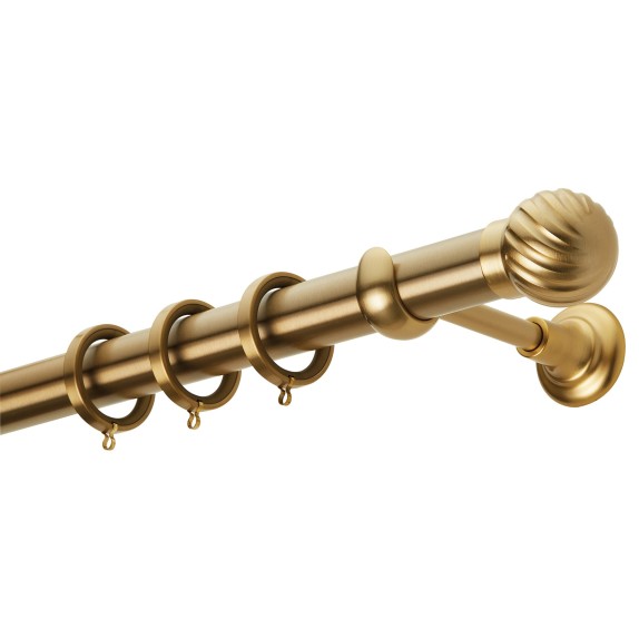 Κουρτινόβεργα Zogometal Classique Collection CL0427 Όρο Ματ