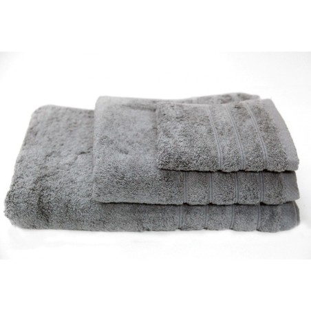 Πετσέτα Προσώπου Anesis Cotton Pennie Γκρι 50x100