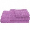 Σετ Πετσέτες 3 Τεμαχίων Anesis Cotton Pennie Λιλά
