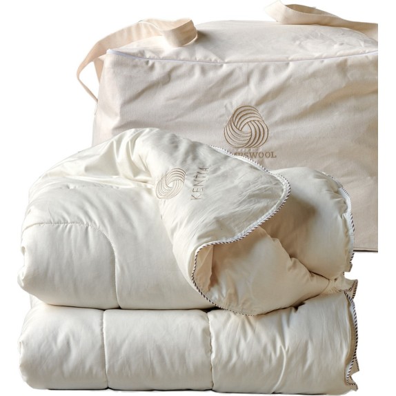 Πάπλωμα Μάλλινο Μονό Kentia Lambswool 160x240