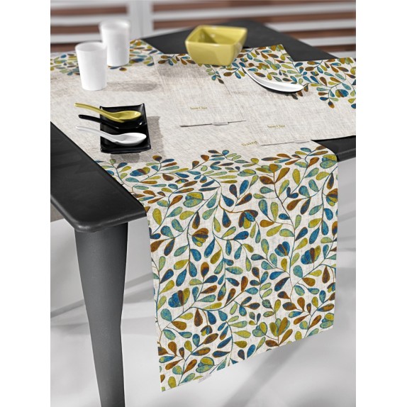 Σουπλά Διπλής Όψης Saint Clair 3036 Lime 45x33