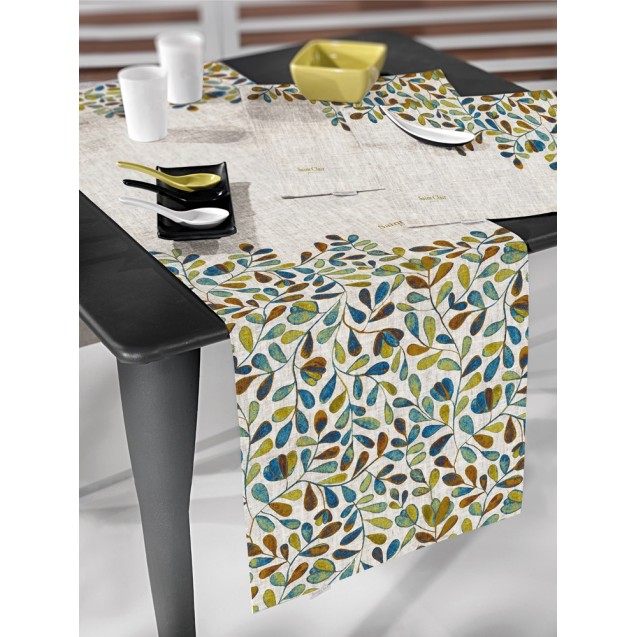 Σουπλά Διπλής Όψης Saint Clair 3036 Lime 45x33