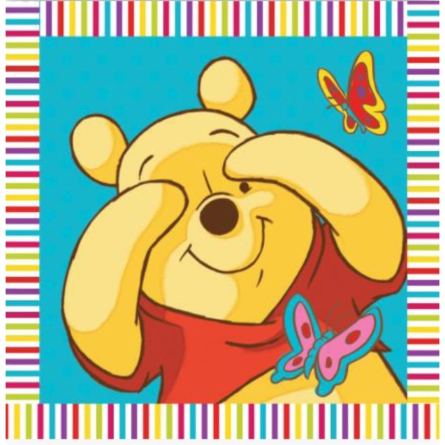 Λαβέτα Dimcol Disney Digital Print Winnie 01 30x30