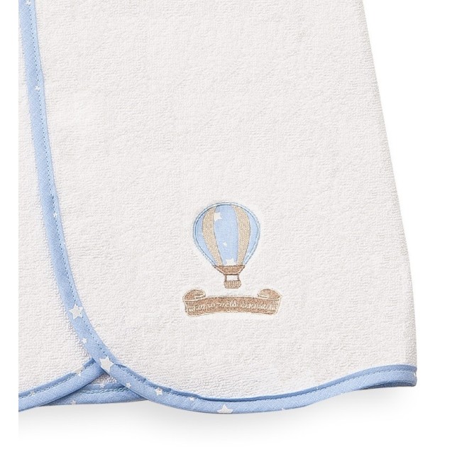 Κάπα Μπουρνούζι Dimcol Αερόστατο 03 Λευκό/Σιέλ...