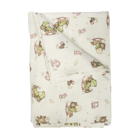 Σετ Σεντόνια Κούνιας Φανελένια Dimcol Baby 03 120x160