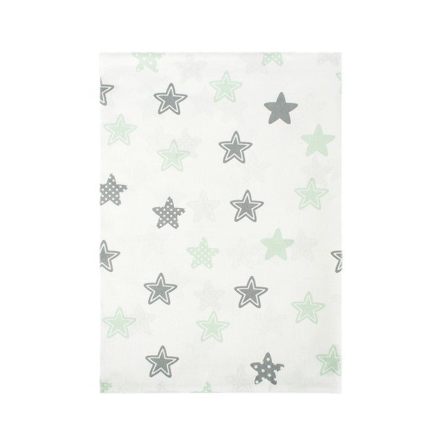 Σεντόνι Λίκνου Dimcol Star 101 Green 80x110