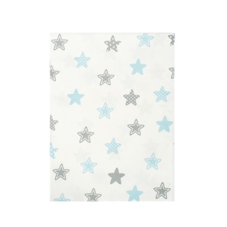 Σεντόνι Λίκνου Dimcol Star 104 Sky Blue 80x110