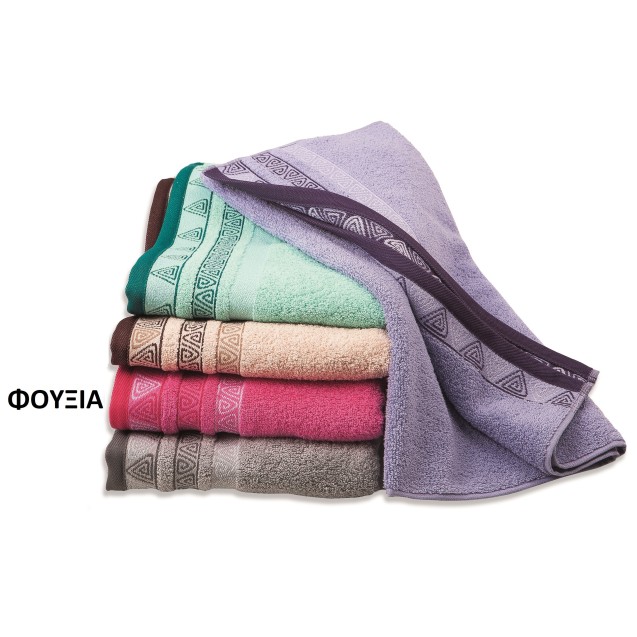 Πετσέτα Χεριών Dimcol Θάλεια Φούξια 30x50