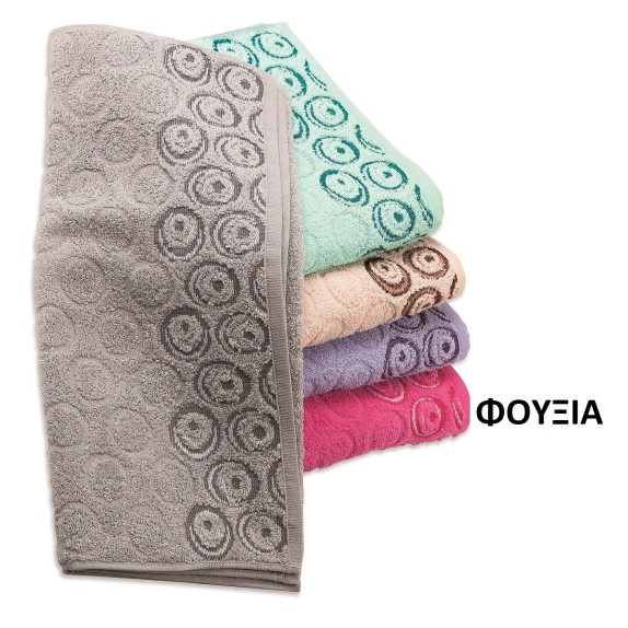 Πετσέτα Σώματος Dimcol Ουρανία Φούξια 70x140