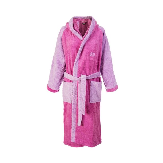 Μπουρνούζι Με Κουκούλα Dimcol 4020 Μωβ