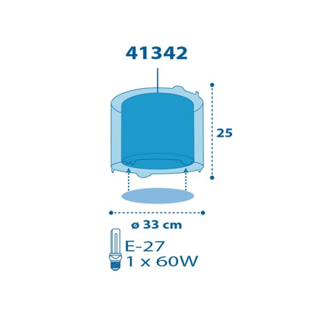 Παιδικό Φωτιστικό Οροφής Μονόφωτο Ango Planets 41342