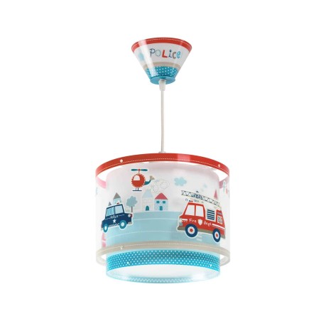 Παιδικό Φωτιστικό Οροφής Μονόφωτο Ango Police 60612