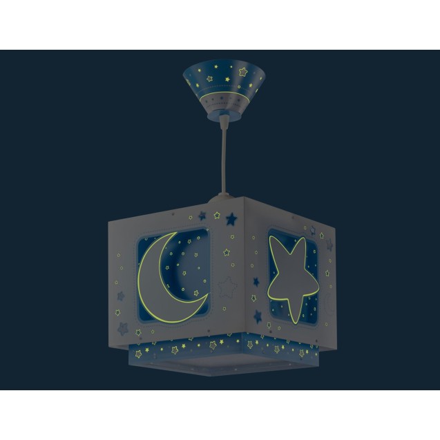 Παιδικό Φωτιστικό Οροφής Μονόφωτο Ango Blue...