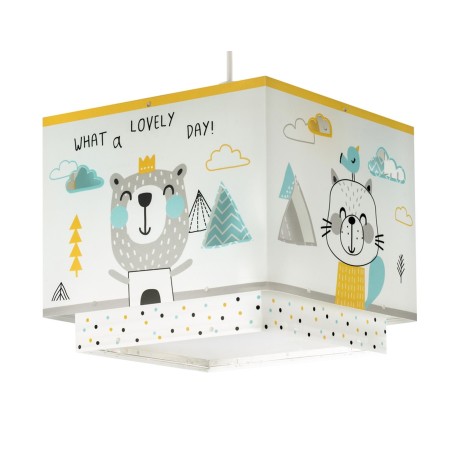 Παιδικό Φωτιστικό Οροφής Μονόφωτο Ango Hello Little 73242