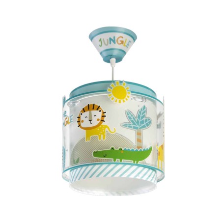 Παιδικό Φωτιστικό Οροφής Μονόφωτο Ango My Little Jungle 76112