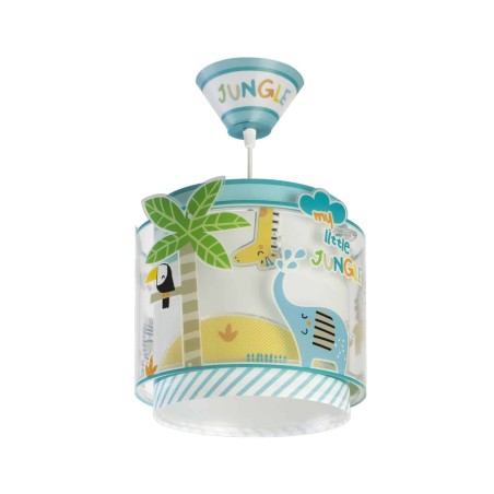 Παιδικό Φωτιστικό Οροφής Μονόφωτο Ango My Little Jungle 76112