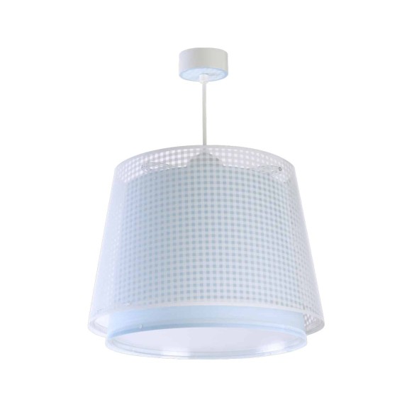 Παιδικό Φωτιστικό Οροφής Μονόφωτο Ango Vichy Blue 80222 T