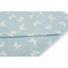 Σετ Σεντόνια Μονά 3 Τεμαχίων Dimcol Butterfly 54 Blue 160x240