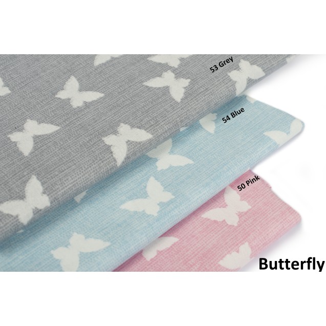 Σετ Σεντόνια Μονά 3 Τεμαχίων Dimcol Butterfly...