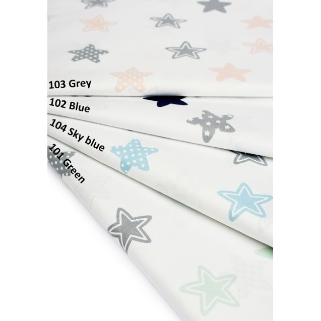 Μαξιλαροθήκη Dimcol Star 102 Blue 50x70