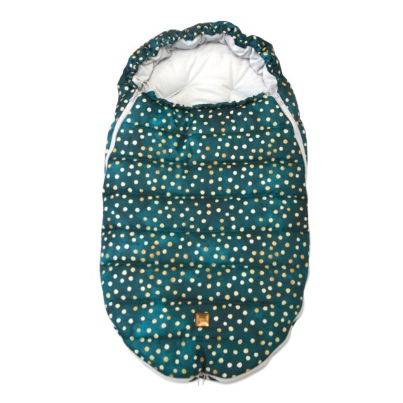 Ποδόσακος Kadaro Green Polka Dots SPW018