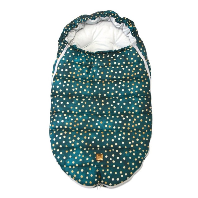 Ποδόσακος Kadaro Green Polka Dots SPW018