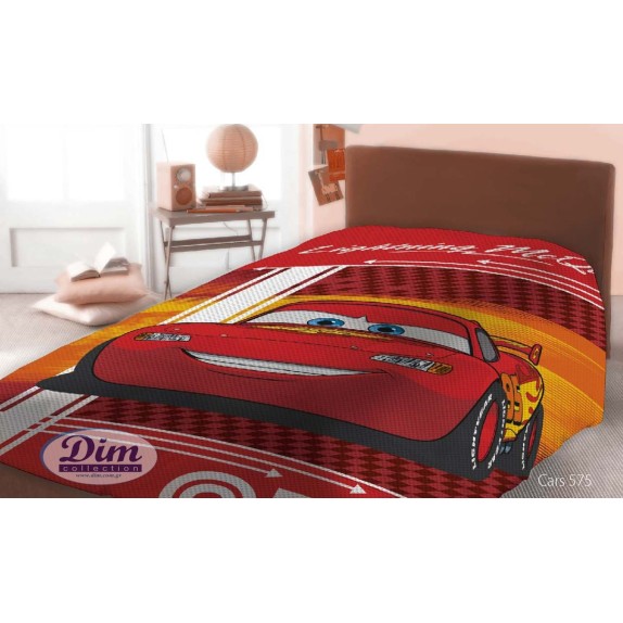 Κουβέρτα Πικέ Μονή Dimcol Disney Cars 575 Digital Print...
