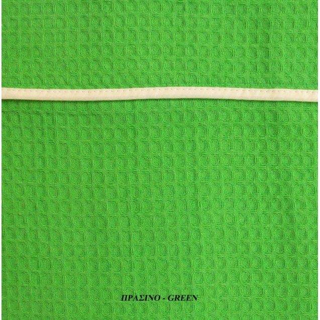 Κουβέρτα Πικέ Υπέρδιπλη Dimcol Πράσινο 230x260