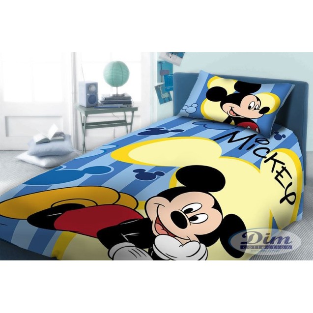 Σετ Παπλωματοθήκη Μονή 2 Τεμαχίων Dimcol Disney...
