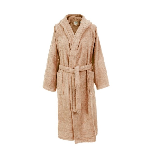 Μπουρνούζι Με Κουκούλα Dimcol 3010 Μπεζ