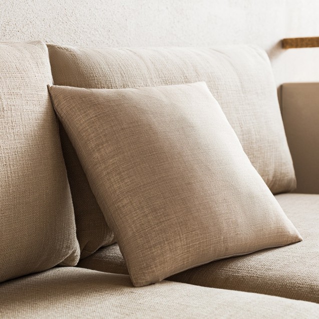 Μαξιλαροθήκη Διακόσμησης Gofis Home Chrome Λινή...