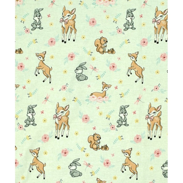 Παπλωματοθήκη Μονή Dimcol Ελαφάκι 116 Green...