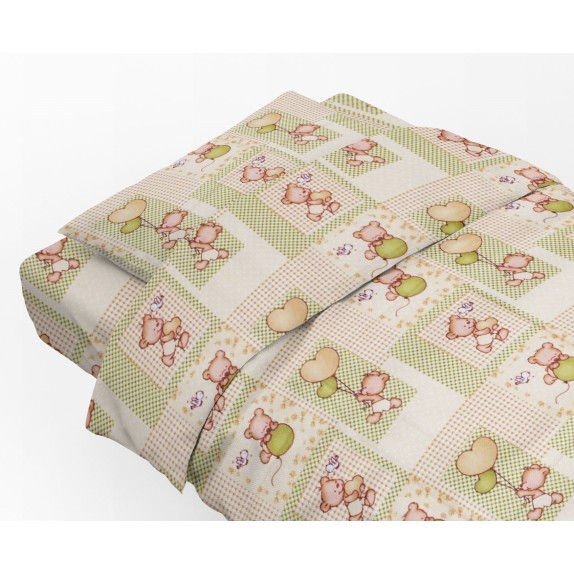 Μαξιλαροθήκη Φανελένια Dimcol Baloon 76 Beige 50x70