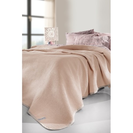 Κουβέρτα Πικέ Μονή Guy Laroche Just Pudra 165x250