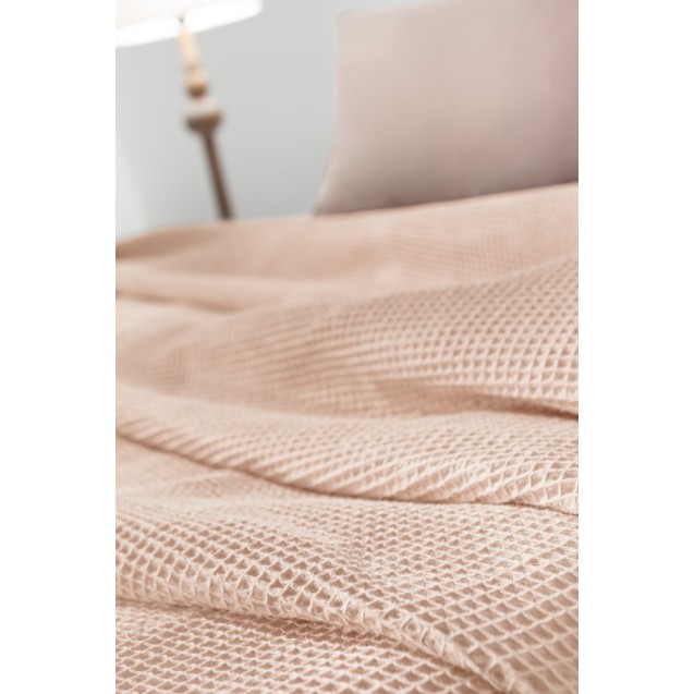 Κουβέρτα Πικέ Μονή Guy Laroche Just Pudra 165x250