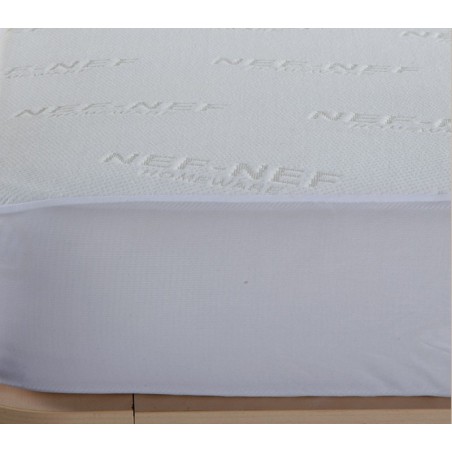 Επίστρωμα NEF-NEF knitted ζακάρ & PU 100x200+30