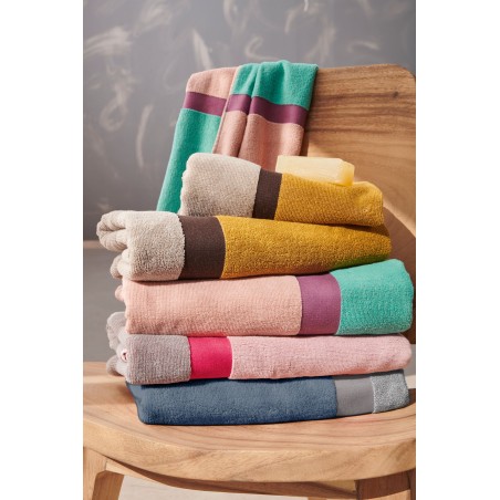 Σετ Πετσέτες 2 Τεμαχίων Palamaiki Fandago Pink