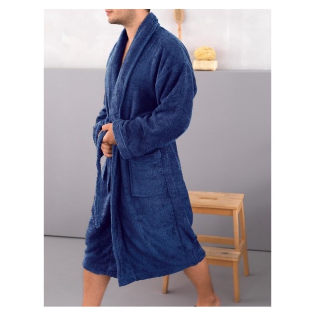 Σετ Μπουρνούζι με Γιακά & Παντόφλες Palamaiki...