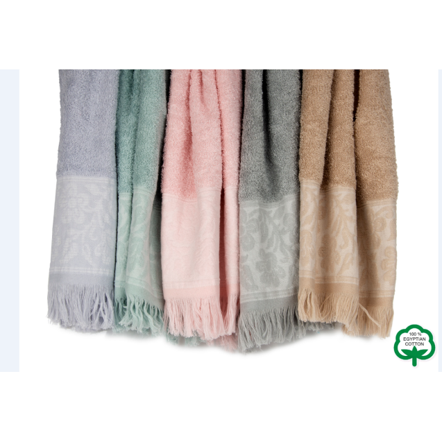 Σετ Πετσέτες 3 Τεμαχίων Dimcol Νέμεσις 11 Γκρι...